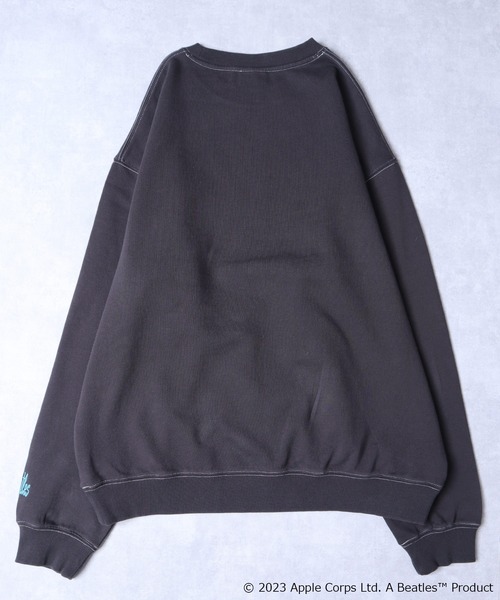 The Beatles(ザビートルズ)の「【THE BEATLES / ザ ビートルズ】フォトプリントスウェットプルオーバー(スウェット・レディース・チャコールグレー/オフホワイト・X-LARGE/LARGE/MEDIUM)」の7枚目の写真