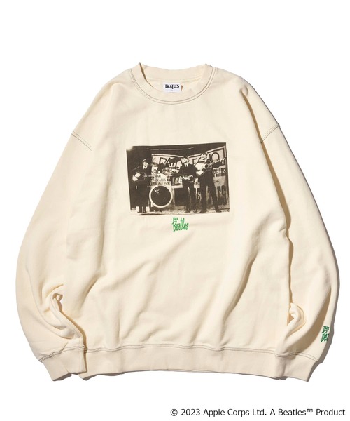 The Beatles(ザビートルズ)の「【THE BEATLES / ザ ビートルズ】フォトプリントスウェットプルオーバー(スウェット・レディース・チャコールグレー/オフホワイト・X-LARGE/LARGE/MEDIUM)」の17枚目の写真