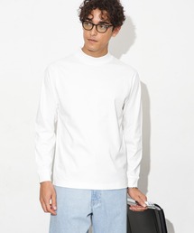 NANO universe | アンチスメルモックネックTシャツ 長袖(Tシャツ/カットソー)