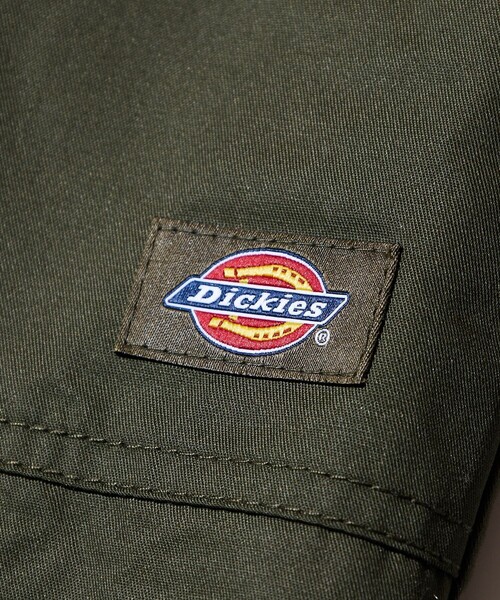 FREAK'S STORE(フリークスストア)の「限定展開 Dickies×FREAK'S STORE/ディッキーズ 別注 ワイドシルエット ダブルニー イージーカーゴパンツ(カーゴパンツ・メンズ・ブラック/オリーブ・SMALL/MEDIUM/LARGE)」の22枚目の写真
