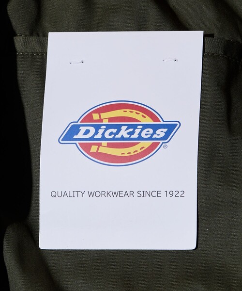 FREAK'S STORE(フリークスストア)の「限定展開 Dickies×FREAK'S STORE/ディッキーズ 別注 ワイドシルエット ダブルニー イージーカーゴパンツ(カーゴパンツ・メンズ・ブラック/オリーブ・SMALL/MEDIUM/LARGE)」の3枚目の写真