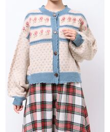 merry jenny | flower gardenニットカーディガン(カーディガン/ボレロ)