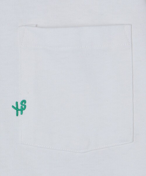 SHIPS（シップス）の「【WEB限定】SHIPS:〈汗染み防止加工〉ワンポイントロゴ ビッグシルエットヘビーウェイトTシャツ（Tシャツ/カットソー・メンズ・グレー/ベージュ/ネイビー/ホワイト/ブラック/ホワイト系/チャコールグレー/オフホワイト・MEDIUM/X-LARGE/LARGE/SMALL）」の15枚目の写真