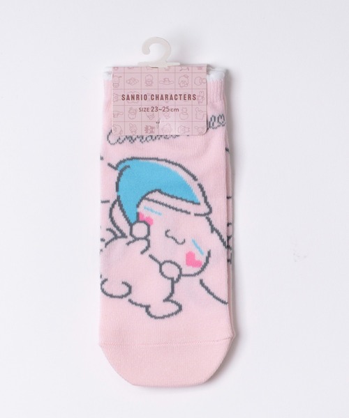 sanrio(サンリオ)の「SANRIO サンリオ ハローキティ マイメロディクロミ キキララ ポムポムプリン シナモロール ソックス アンクル丈 靴下 23cm~25cm(ソックス/靴下・レディース・クリーム/ピンク系その他3/ピンク系その他2/ピンク系その他/パープル/ピンク/パープル系その他・23-25cm)」の7枚目の写真