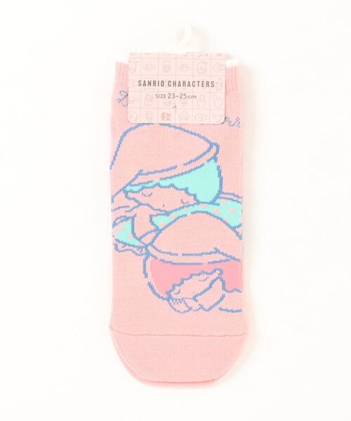 sanrio(サンリオ)の「SANRIO サンリオ ハローキティ マイメロディクロミ キキララ ポムポムプリン シナモロール ソックス アンクル丈 靴下 23cm~25cm(ソックス/靴下・レディース・クリーム/ピンク系その他3/ピンク系その他2/ピンク系その他/パープル/ピンク/パープル系その他・23-25cm)」の10枚目の写真