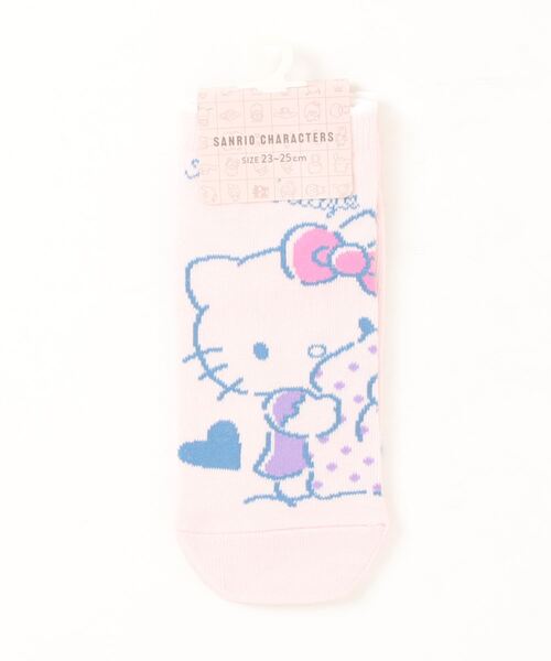 sanrio(サンリオ)の「SANRIO サンリオ ハローキティ マイメロディクロミ キキララ ポムポムプリン シナモロール ソックス アンクル丈 靴下 23cm~25cm(ソックス/靴下・レディース・クリーム/ピンク系その他3/ピンク系その他2/ピンク系その他/パープル/ピンク/パープル系その他・23-25cm)」の9枚目の写真