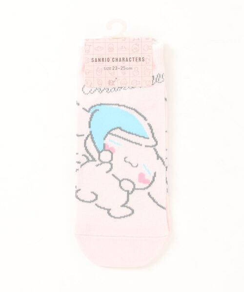 sanrio(サンリオ)の「SANRIO サンリオ ハローキティ マイメロディクロミ キキララ ポムポムプリン シナモロール ソックス アンクル丈 靴下 23cm~25cm(ソックス/靴下・レディース・クリーム/ピンク系その他3/ピンク系その他2/ピンク系その他/パープル/ピンク/パープル系その他・23-25cm)」の8枚目の写真