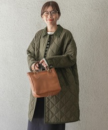 URBAN RESEARCH DOORS | 『撥水』ライトキルトステンカラーロングジャケット(ダウンジャケット/コート)