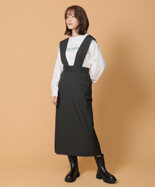 Honeys（ハニーズ）の「ナロージャンパースカート（ジャンパー