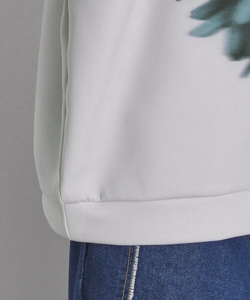 tk.TAKEO KIKUCHI（ティーケータケオキクチ）の「◆アソートフラワービッグカットソー（Tシャツ/カットソー・メンズ・ブラック系/グレー系/グレー系1/ブラック系1・02/03）」の11枚目の写真