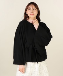 LAISSE PASSE | 【尾州織】ケープコート(その他アウター)