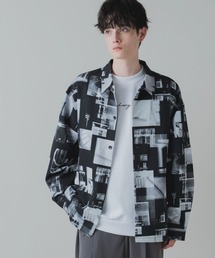 LUCY | LUCY/トロミ総柄BIGシャツ(シャツ/ブラウス)