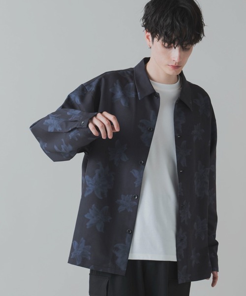 LUCY（ルーシー）の「LUCY/トロミ総柄BIGシャツ（シャツ/ブラウス・メンズ・その他1/その他2・MEDIUM/LARGE）」の2枚目の写真