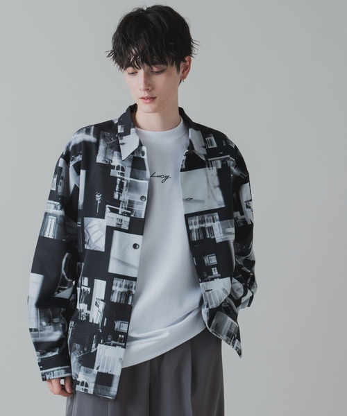 LUCY（ルーシー）の「LUCY/トロミ総柄BIGシャツ（シャツ/ブラウス・メンズ・その他1/その他2・MEDIUM/LARGE）」の9枚目の写真