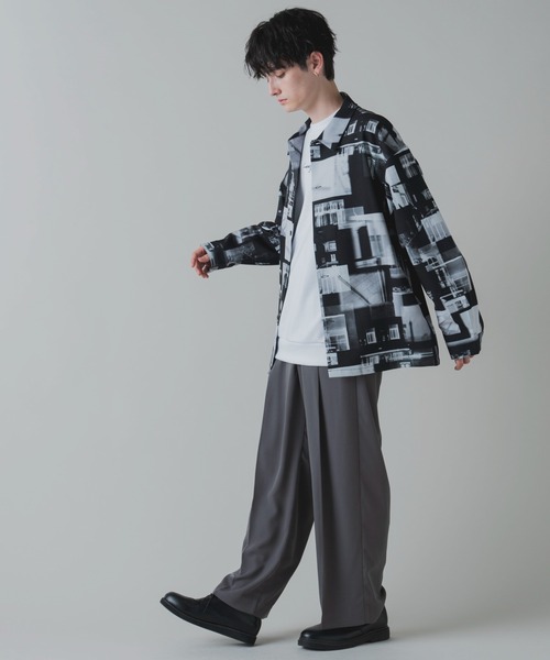 LUCY（ルーシー）の「LUCY/トロミ総柄BIGシャツ（シャツ/ブラウス・メンズ・その他1/その他2・MEDIUM/LARGE）」の3枚目の写真