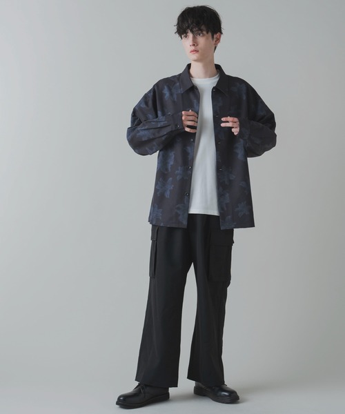 LUCY（ルーシー）の「LUCY/トロミ総柄BIGシャツ（シャツ/ブラウス・メンズ・その他1/その他2・MEDIUM/LARGE）」の4枚目の写真