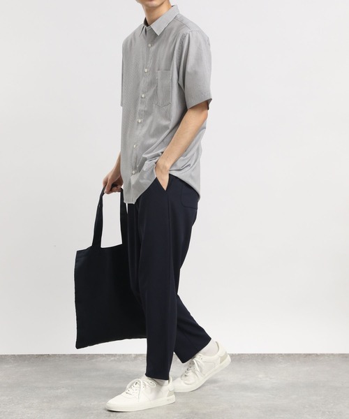 GLOBAL WORK Smile Seed Store（グローバルワーク スマイルシードストア）の「ベーシックトート/撥水/185295（トートバッグ・レディース・ベージュ/ネイビー/ブラック・FREE）」の7枚目の写真