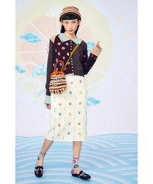 YanYan（ヤンヤン）の「CHECKED XL SLV CARDIGAN（カーディガン/ボレロ