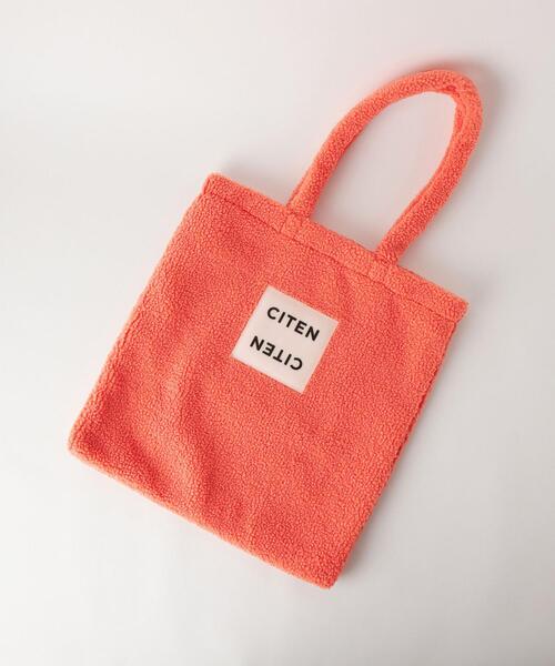 CITEN(シテン)の「<CITEN>ボア トートバッグ(トートバッグ・レディース・ロイヤルブルー/オフホワイト/グレー/シャーベット・FREE)」の16枚目の写真