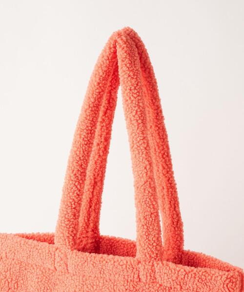 CITEN(シテン)の「<CITEN>ボア トートバッグ(トートバッグ・レディース・ロイヤルブルー/オフホワイト/グレー/シャーベット・FREE)」の13枚目の写真