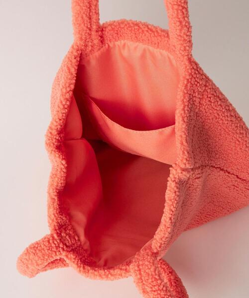 CITEN(シテン)の「<CITEN>ボア トートバッグ(トートバッグ・レディース・ロイヤルブルー/オフホワイト/グレー/シャーベット・FREE)」の12枚目の写真