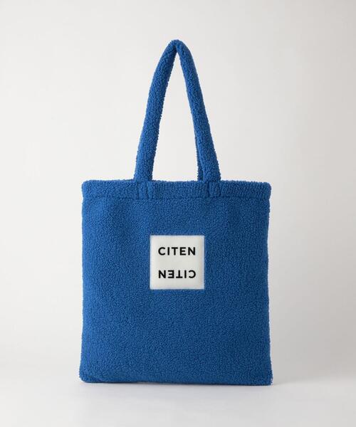CITEN(シテン)の「<CITEN>ボア トートバッグ(トートバッグ・レディース・ロイヤルブルー/オフホワイト/グレー/シャーベット・FREE)」の9枚目の写真