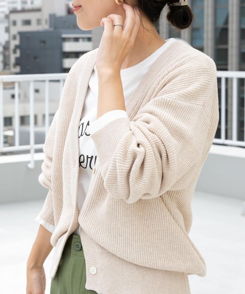 Rene　コットンリネン　ボレロ　カーディガン　羽織り　リボン　ホワイト　日本製 Rene コットンリネン ボレロ カーディガン 羽織り リボン