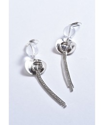 【Astyle】シルバーチェーンピアス(MA)
