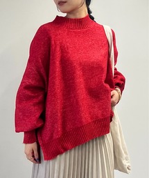 un dix cors | ソフトタッチワイドニットプルオーバー(ニット/セーター)