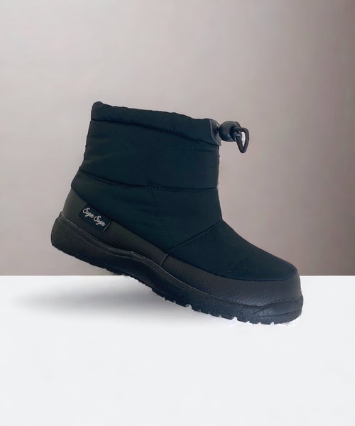 Sugar Sugar（シュガーシュガー）の「スノーブーツ 撥水 生活用防水設計 超軽量 レイン【SUGAR SUGARシュガーシュガー】（ブーツ・レディース・カーキ/ブラック・S/M/L/LL）」の16枚目の写真