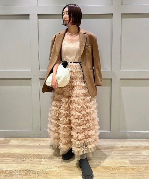 LILY BROWN（リリーブラウン）の「【LILY BROWN×KEITA MARUYAMA】パンダボアクラッチバッグ（クラッチバッグ・レディース・アイボリー・FREE）」の4枚目の写真