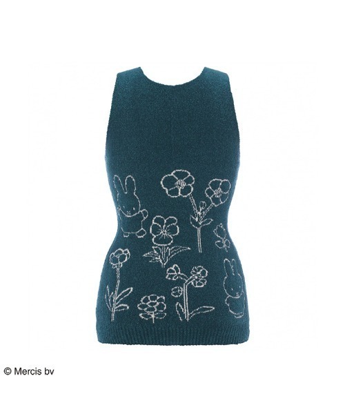 Sloggi（スロギー）の「スロギー ミッフィーコラボ あったか インナートップ sloggi G062 TOP（インナーウェア/肌着・レディース・グリーン/ネイビー/バイオレット/グレー/レッド/ピンク・ML）」の16枚目の写真