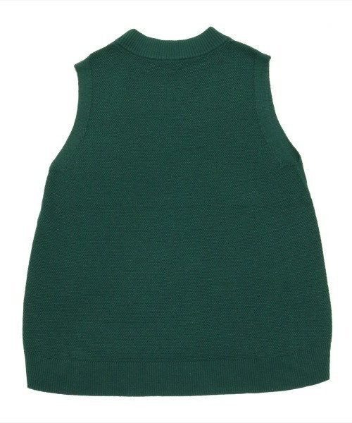 Pitta Re:)（ピッタリ）の「ヘリンボーン風柄 ニットベスト（ベスト・レディース・グレー/ブラック/グリーン/モカ・M/L）」の15枚目の写真