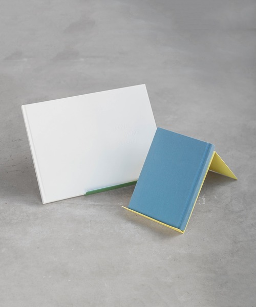 HIGHTIDE（ハイタイド）の「ブック＆ディスプレイスタンド ブックスタンド スチール 本立て（収納グッズ・レディース・イエロー/ライトブルー/グリーン・FREE）」の12枚目の写真