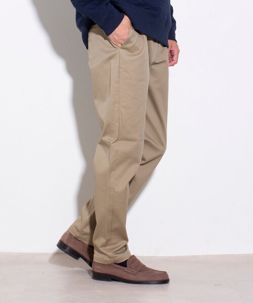 GLOSTER（グロスター）の「【GLOSTER/グロスター】チノストレッチイージーパンツ テーパードパンツ（その他パンツ・メンズ・グレー/ネイビー/ベージュ/ブラック・M/L/S）」の20枚目の写真
