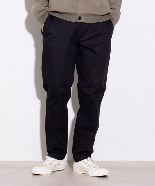 GLOSTER（グロスター）の「【GLOSTER/グロスター】チノストレッチイージーパンツ テーパードパンツ（その他パンツ・メンズ・グレー/ネイビー/ベージュ/ブラック・M/L/S）」の13枚目の写真