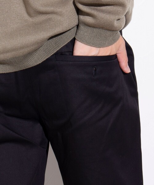 GLOSTER（グロスター）の「【GLOSTER/グロスター】チノストレッチイージーパンツ テーパードパンツ（その他パンツ・メンズ・グレー/ネイビー/ベージュ/ブラック・M/L/S）」の5枚目の写真