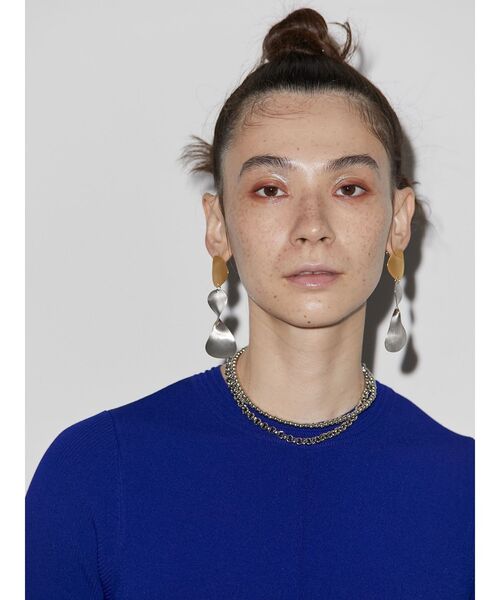 UN3D.（アンスリード）の「WAVE PLATE PIERCE / ウェーブプレートピアス（ピアス（両耳用）・レディース・ゴールド/シルバー・FREE）」の10枚目の写真