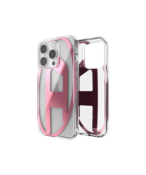 DIESEL(fB[[)̃ACtH P[X iPhone 15 Pro Diesel Oval D Clear Case D(X}zP[X/Jo[)