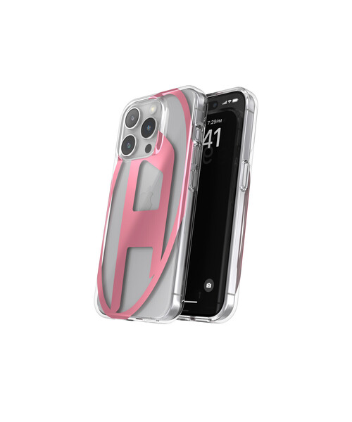 DIESEL(ディーゼル)の「アイフォン ケース iPhone 15 Pro Diesel Oval D Clear Case D(スマホケース/カバー・メンズ・その他・UNI)」の3枚目の写真