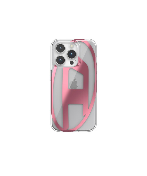 DIESEL(ディーゼル)の「アイフォン ケース iPhone 15 Pro Diesel Oval D Clear Case D(スマホケース/カバー・メンズ・その他・UNI)」の4枚目の写真