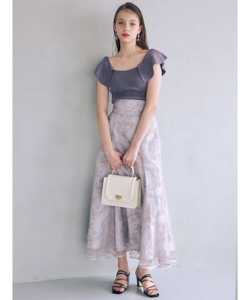 MERCURYDUO（マーキュリーデュオ）の「2WAYクリアヒールサンダル（サンダル・レディース・オフホワイト/ブラック/クリア/アイボリー・36/38）」の12枚目の写真