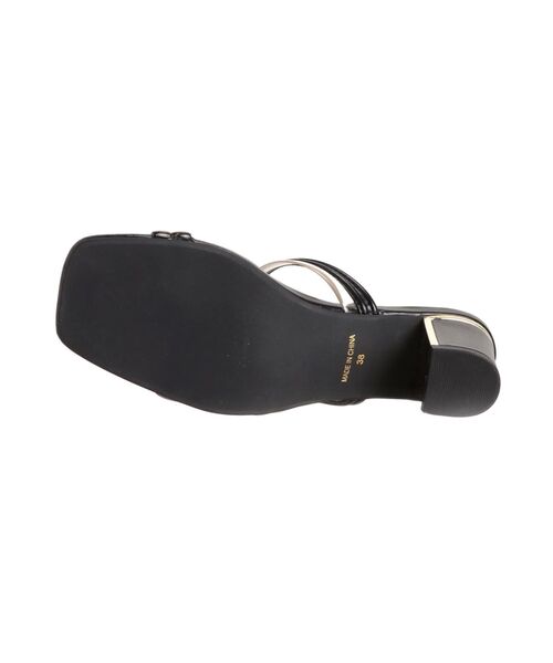 MERCURYDUO（マーキュリーデュオ）の「2WAYクリアヒールサンダル（サンダル・レディース・オフホワイト/ブラック/クリア/アイボリー・36/38）」の18枚目の写真