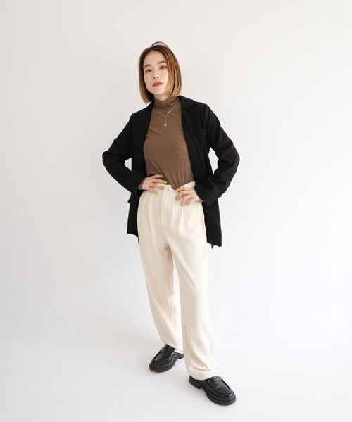 Uenui（ウニュイ）の「falling apart jacket（テーラードジャケット・レディース・ブラック/ブルー・FREE）」の15枚目の写真