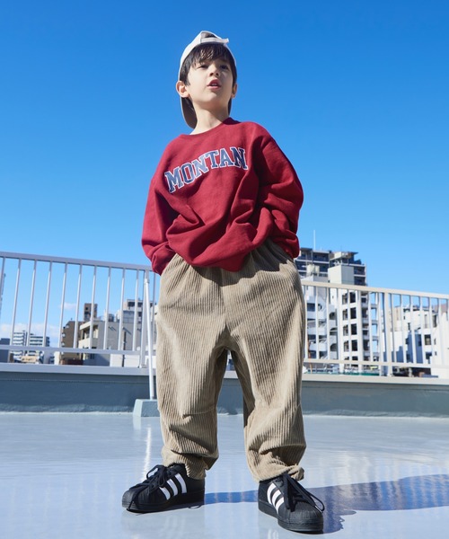 PAIRMANON STREET（ペアマノンストリート）の「【PAIRMANON STREET】コーデュロイ サーカス バルーン シルエット パンツ（その他パンツ・キッズ・グリーン/オフホワイト/ベージュ/ブラック/オリーブ・140/130/150/90/110/120/100）」の12枚目の写真