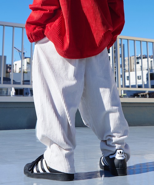 PAIRMANON STREET（ペアマノンストリート）の「【PAIRMANON STREET】コーデュロイ サーカス バルーン シルエット パンツ（その他パンツ・キッズ・グリーン/オフホワイト/ベージュ/ブラック/オリーブ・140/130/150/90/110/120/100）」の6枚目の写真