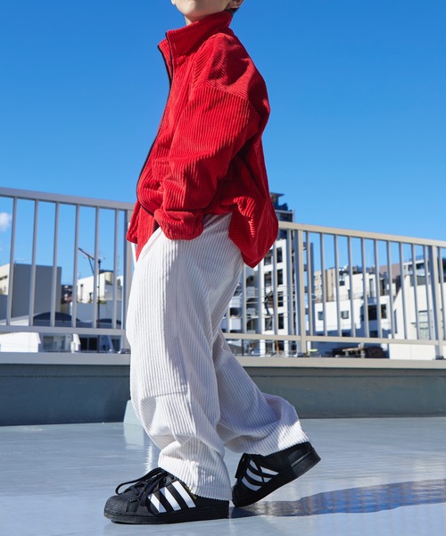 PAIRMANON STREET（ペアマノンストリート）の「【PAIRMANON STREET】コーデュロイ サーカス バルーン シルエット パンツ（その他パンツ・キッズ・グリーン/オフホワイト/ベージュ/ブラック/オリーブ・140/130/150/90/110/120/100）」の7枚目の写真