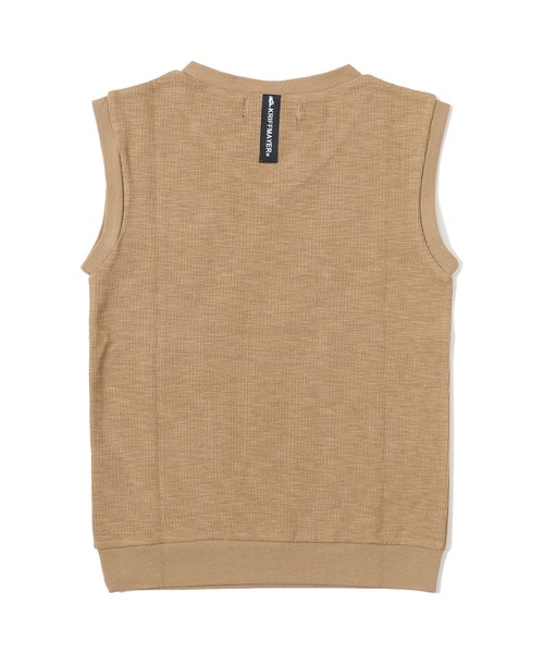 KRIFF MAYER Kid's Collection（クリフメイヤーキッズコレクション）の「シャキッとベスト（ベスト・キッズ・ネイビー/グレー/キャメル/グリーン・170/120/160/150/130/140）」の14枚目の写真