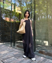 【emmi atelier】フロントタックオールインワン