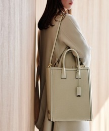 E'POR | 【E'POR】 I BAG（キャンバスコンビ縦型トートバッグ）【A4対応】(トートバッグ)